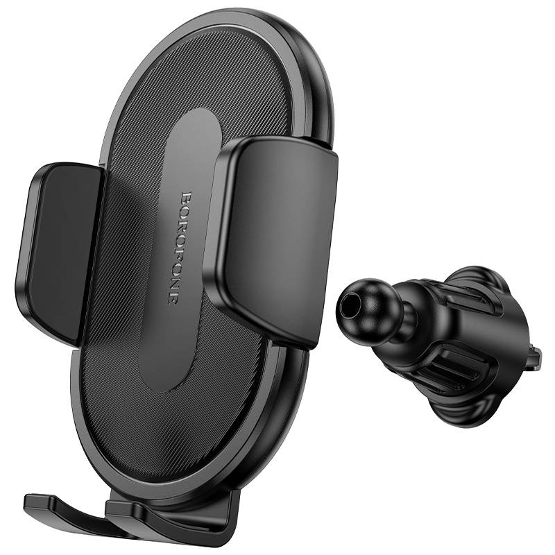 Держатель автомобильный BOROFONE BH133 Rio push-type car holder(air outlet), черный