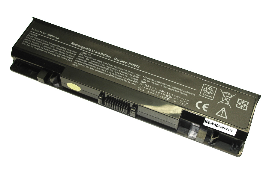 АКБ KM973 для ноутбука Dell Studio 1737 11.1V 5200mAh черный (OEM)