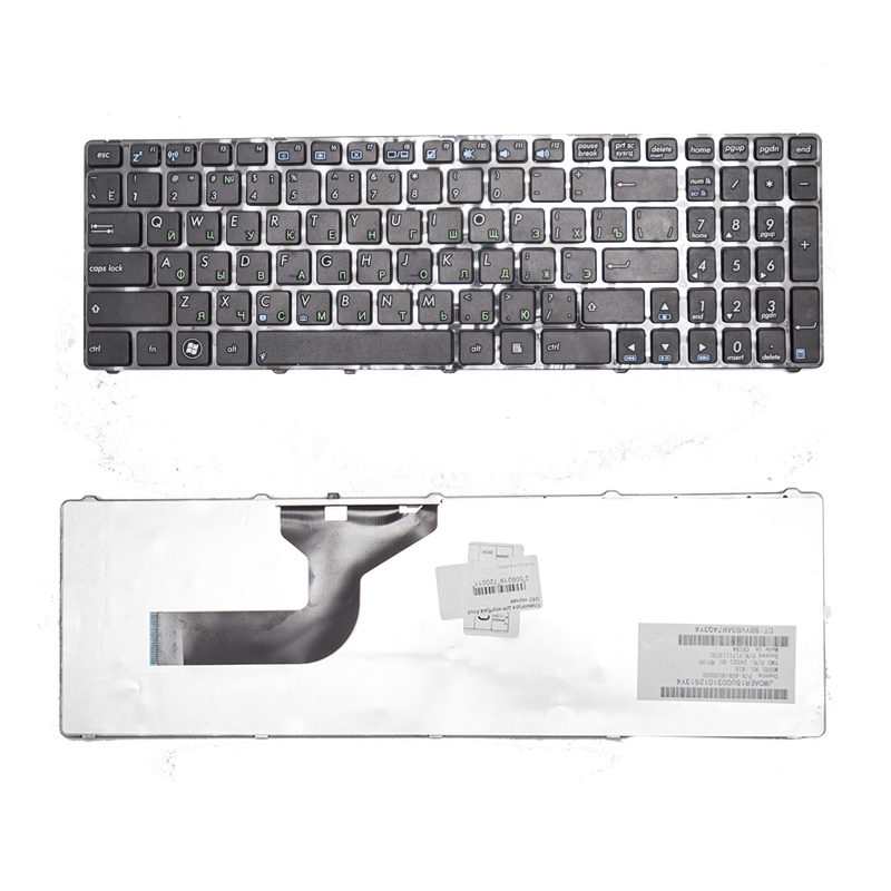 Клавиатура для ноутбука Asus G60 черная
