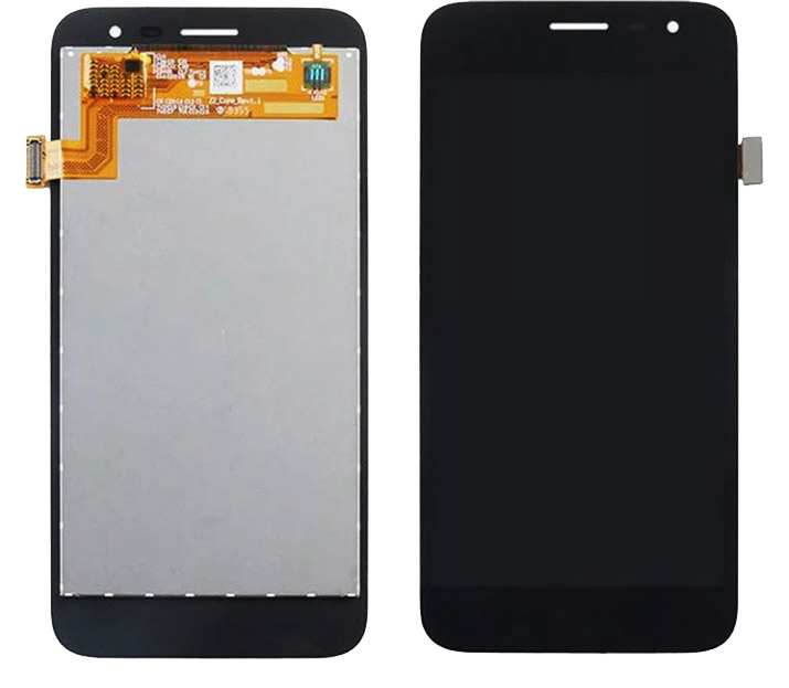 Дисплей Samsung J260F Galaxy J2 Core в сборе с тачскрином, Черный (OR100%)