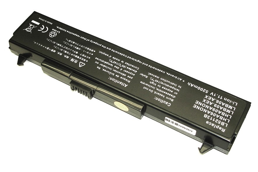 АКБ для ноутбука LG E300/GS50/LE50/LM (LB52113B) 11.1V 5200mAh (OEM) черная