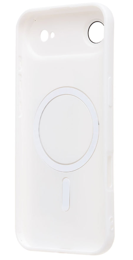 Чехол силиконовый MagSafe Matte iPhone 17 Air, белый