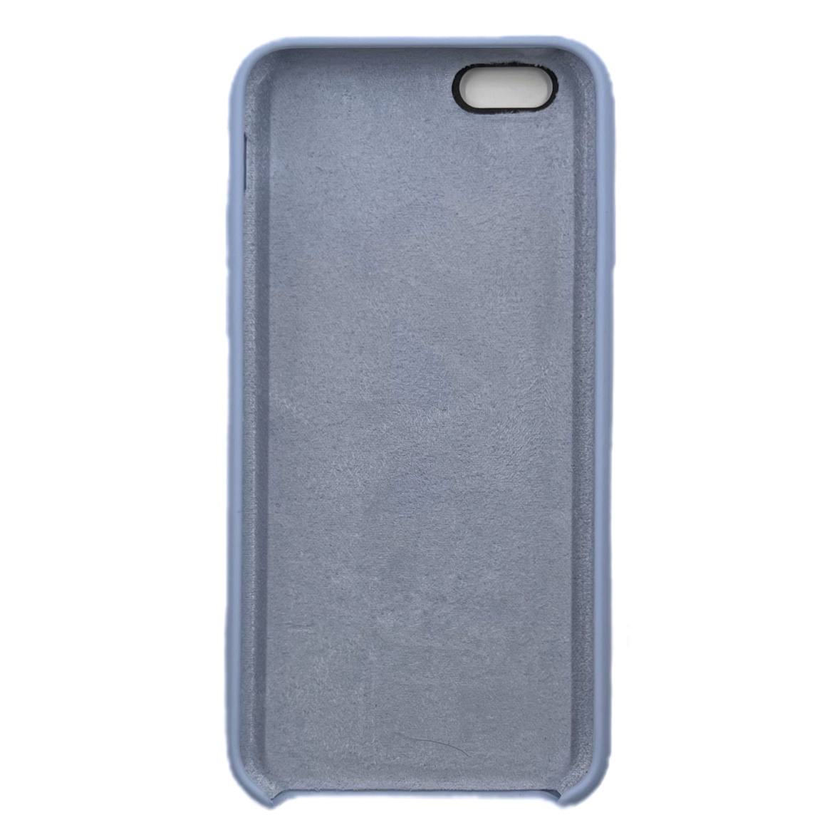 Чехол силиконовый гладкий Soft Touch iPhone 6/ 6S, лавандовый №5