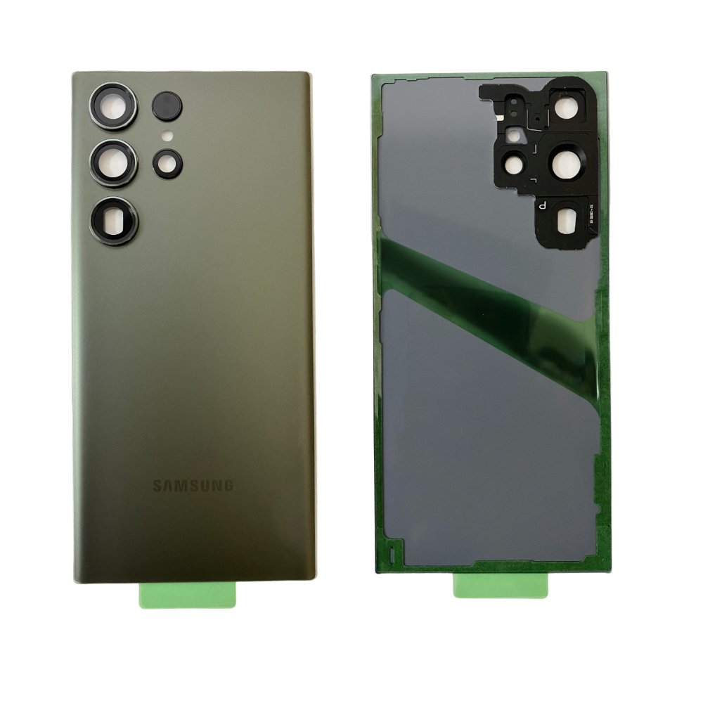Задняя крышка для Samsung S918B (S23 Ultra) Premium (Botanic Green)