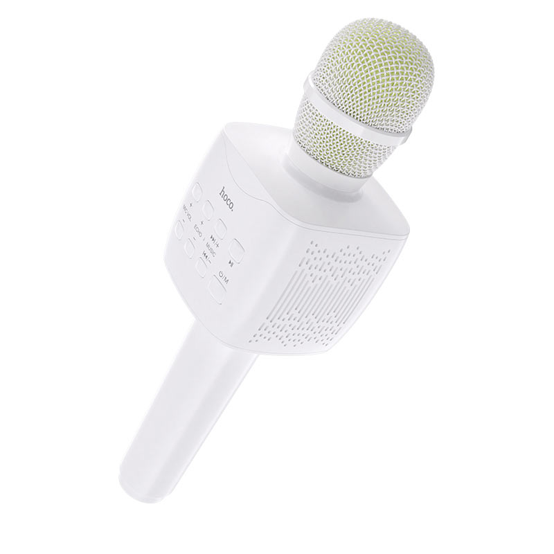 Микрофон караоке беспроводной HOCO BK5 Cantando, белый