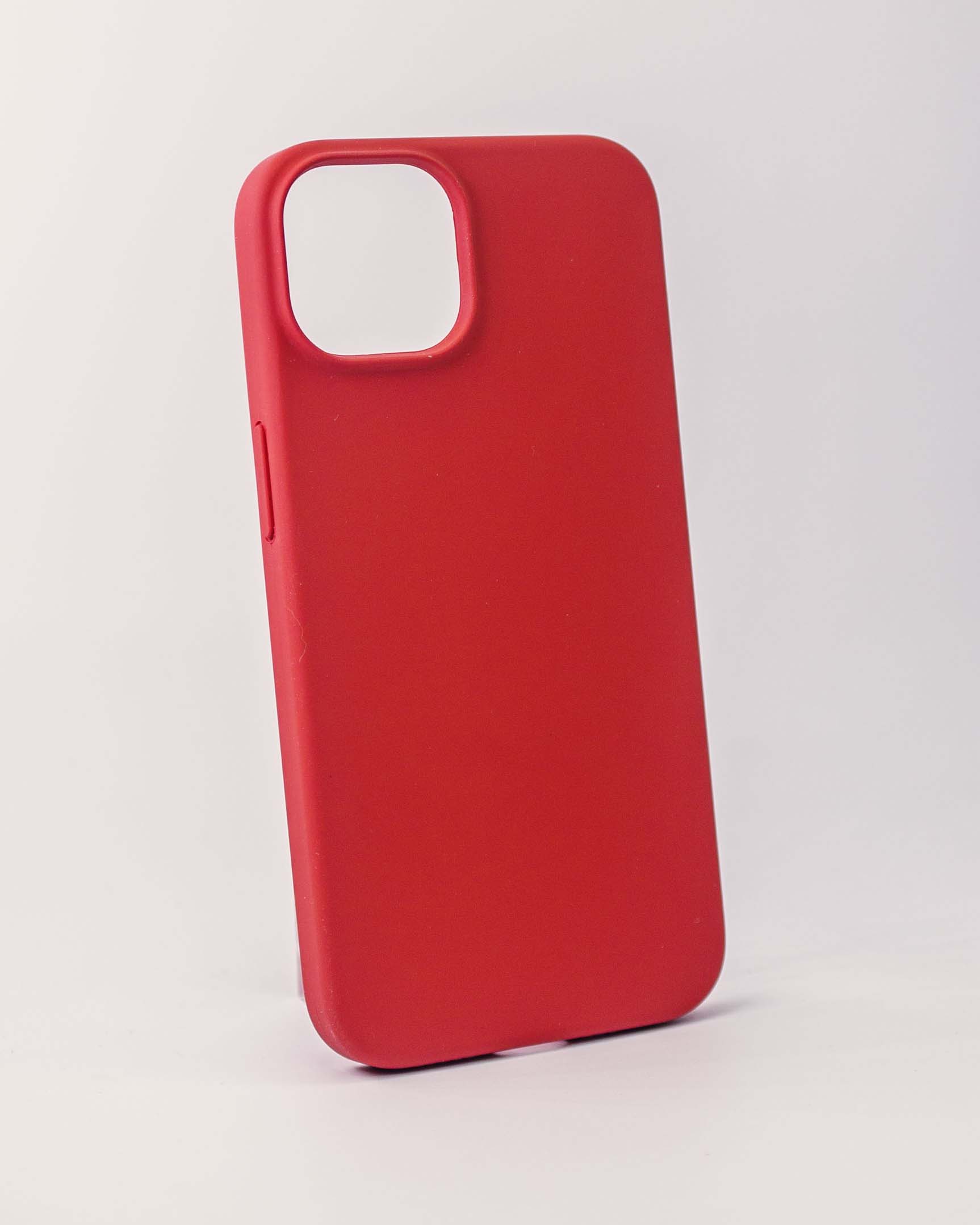 Чехол Piblue iPhone 14 Silicone MagSafe, красный