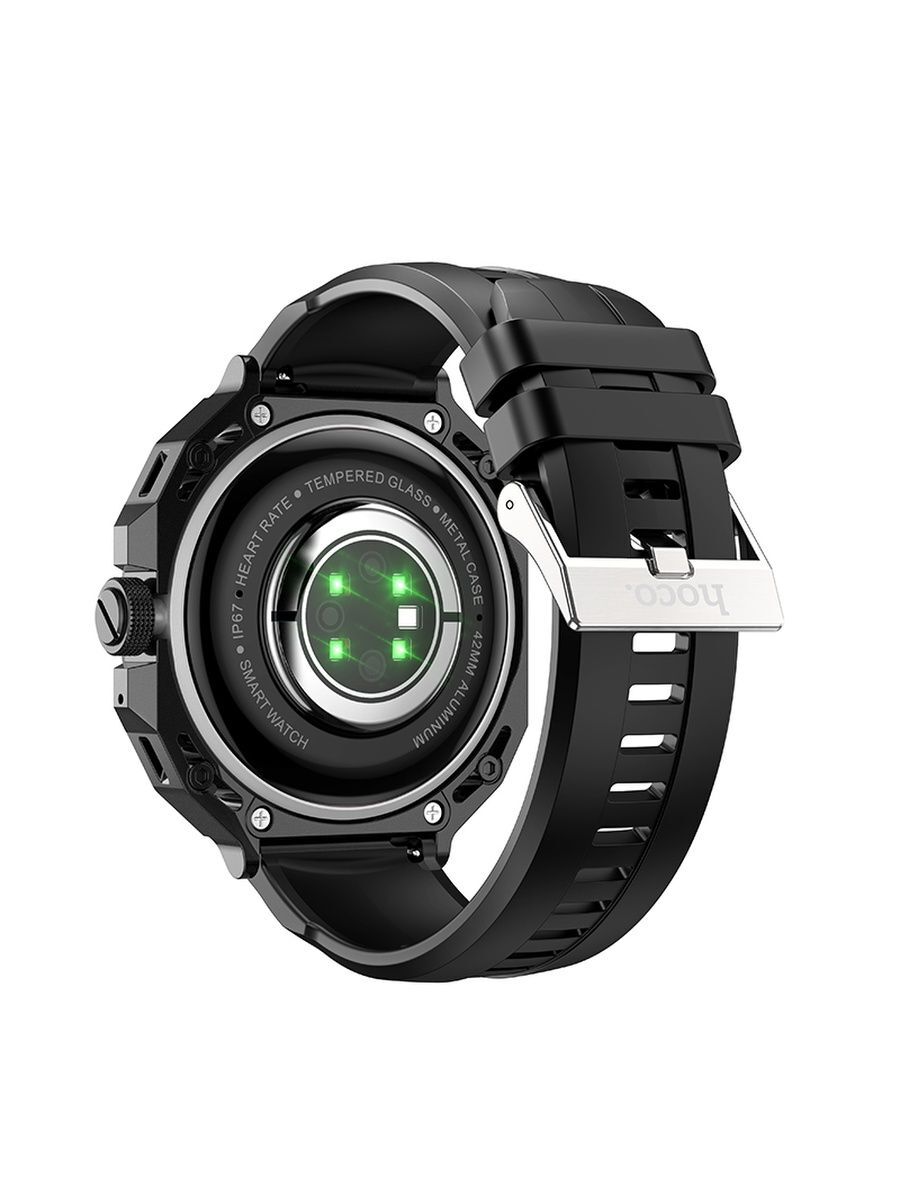 Смарт часы HOCO Y14 Smart sports watch, (call version) черные