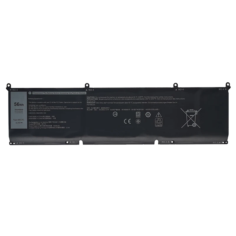 АКБ 8FCTC для ноутбука Dell Alienware M15 R3 11.4V 56Wh (Org)