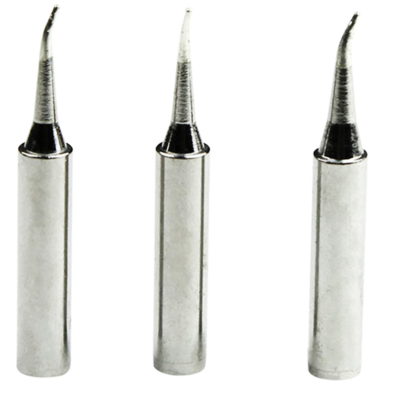 Жало для паяльника Baku BK-9033 набор 3шт (прямое, с изгибом, плоское)