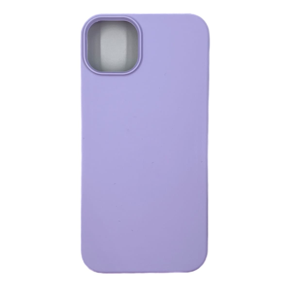 Чехол силиконовый гладкий Soft Touch iPhone 14 Plus, светло-сиреневый №47 (закрытый низ)