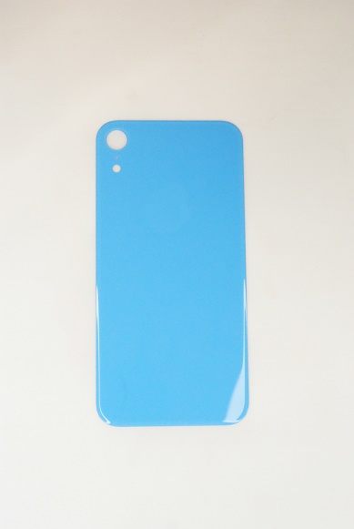 Задняя крышка iPhone XR со стеклом камеры, синий