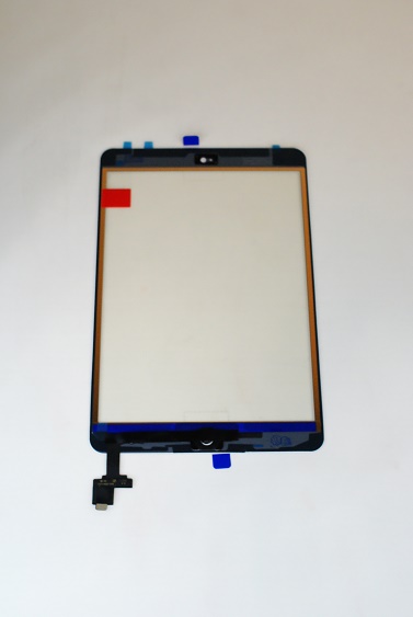 Тачскрин iPad Mini (A1432) с коннектором, кнопкой Home и скотчем Белый (Org)