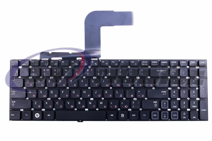 Клавиатура для ноутбука Samsung RV520 черная