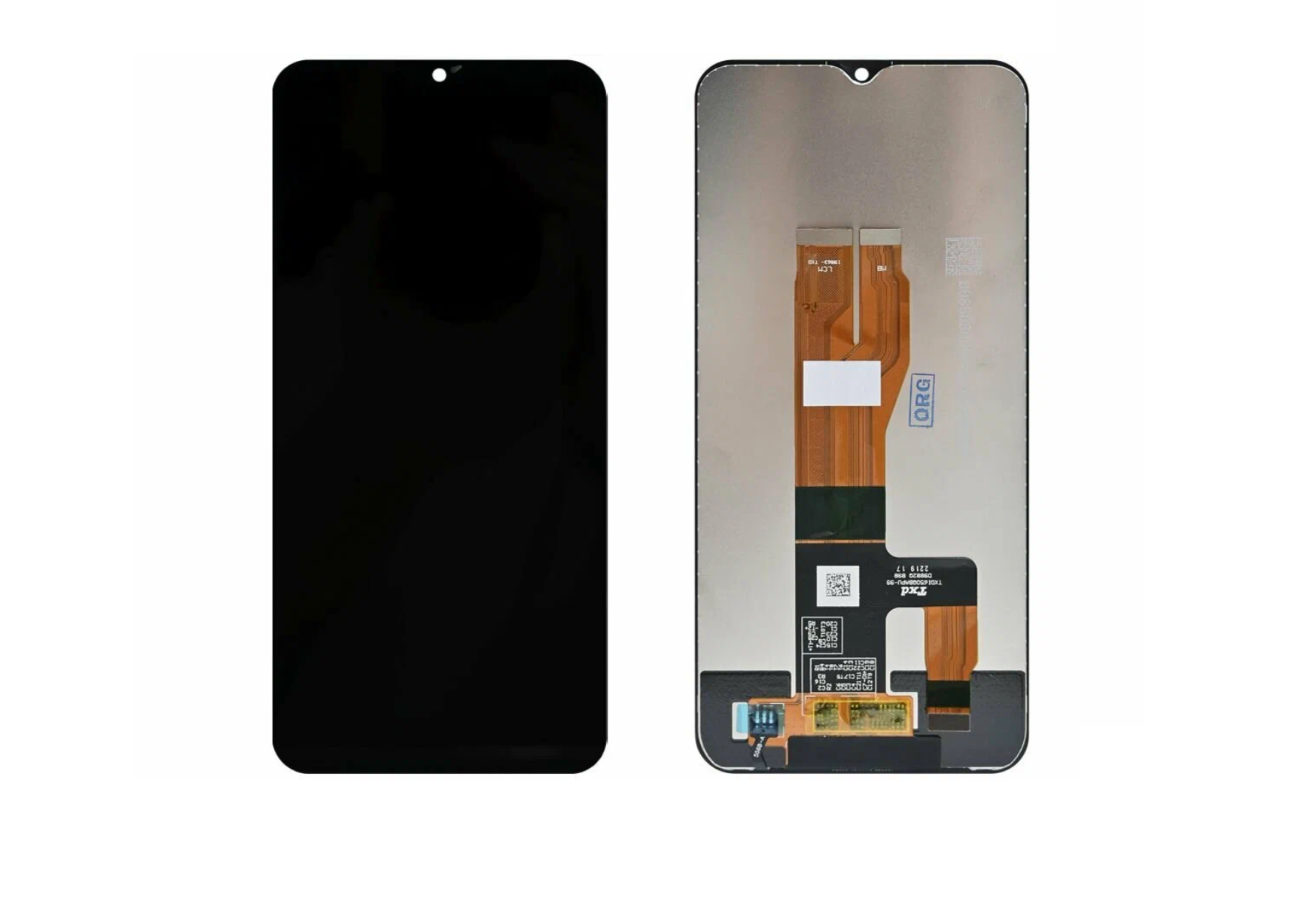 Дисплей Realme C30/ C33 в сборе с тачскрином, Черный (Org100%)