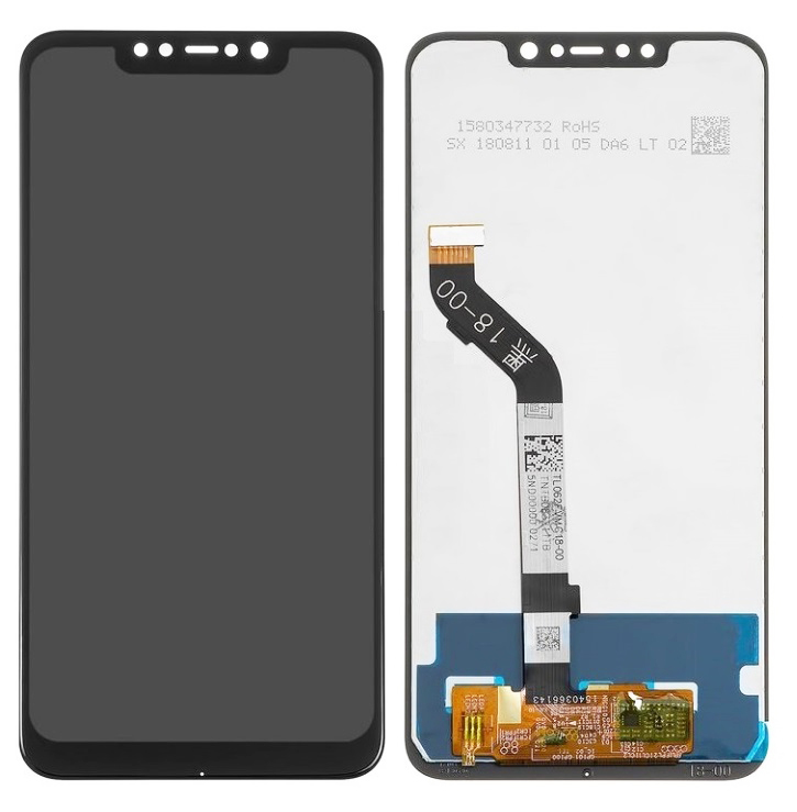 Дисплей Xiaomi Poco F1 в сборе с тачскрином, Черный