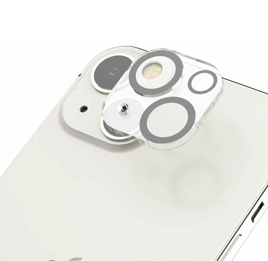 Защитное стекло для камеры iPhone 14/ 14 Plus HOCO G13, прозрачное