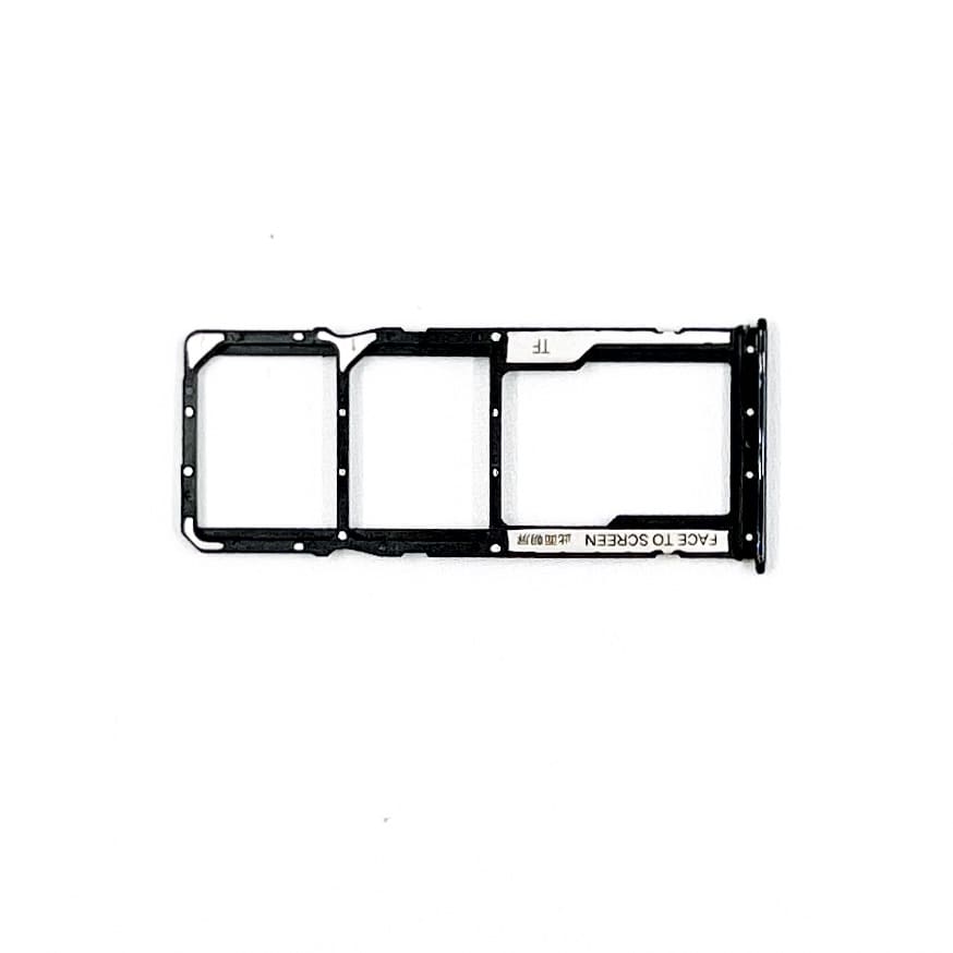 Держатель Sim Xiaomi Redmi Note 10, черный