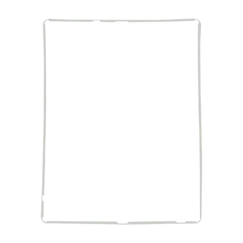 Рамка под тачскрин iPad 2/ 3/ 4 (белая, пластик)