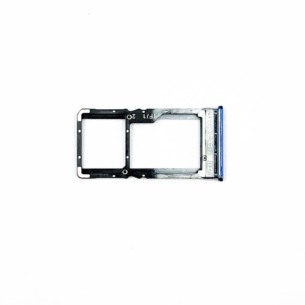 Держатель Sim Xiaomi Poco X3 NFC/ X3 Pro, синий