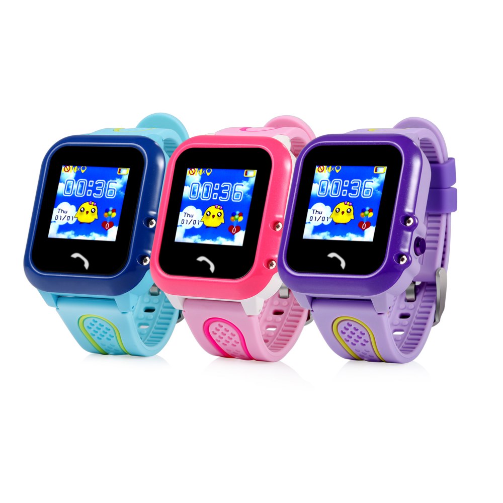 Умные часы Smart BABY WATCH GPS DF27, фиолетовые