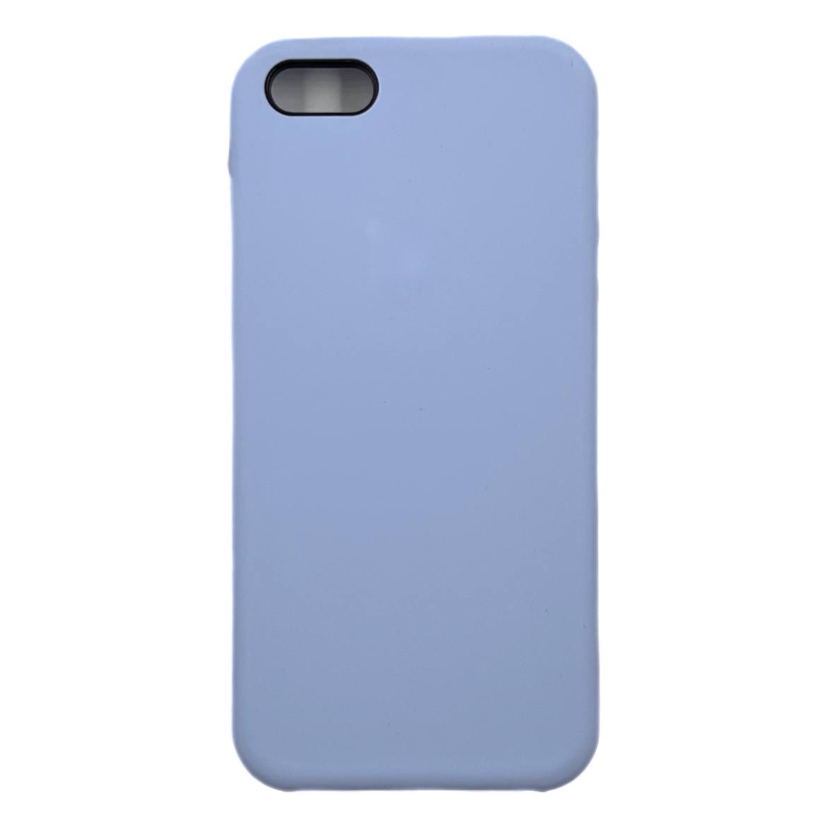 Чехол силиконовый гладкий Soft Touch iPhone 5/ 5S/ SE, лавандовый №5
