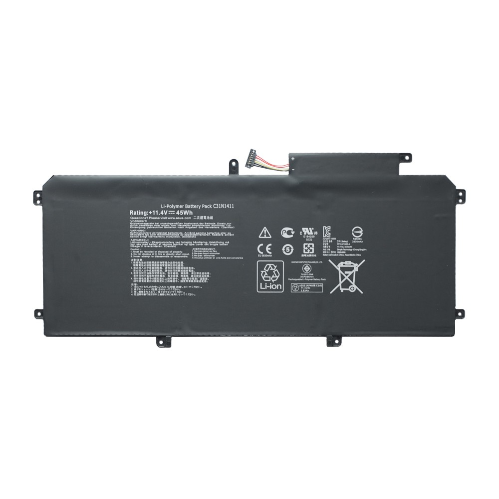 АКБ C31N1411 для ноутбука Asus UX305 11.4V 45WH черная (Org)
