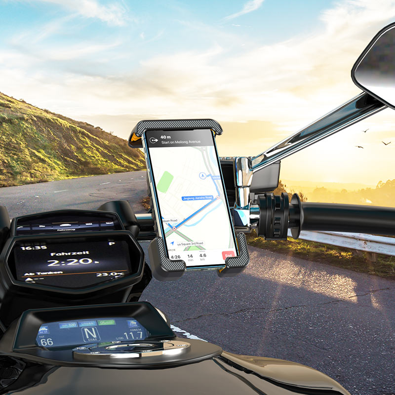 Держатель для вело/ мототехники HOCO CA93 Rider bike motorcycle universal holder, черный