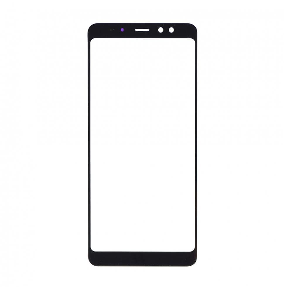 Стекло Samsung A730F, черное