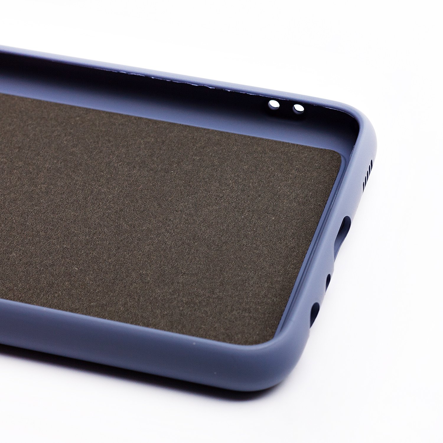 Чехол силиконовый гладкий Soft Touch Samsung A22 4G/ M22 RU/ M32, серый