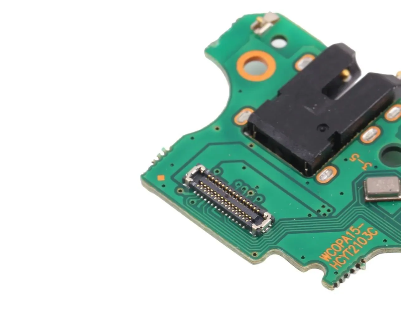 Шлейф OPPO A15/ A15s плата на разъем зарядки, разъем гарнитуры и микрофон