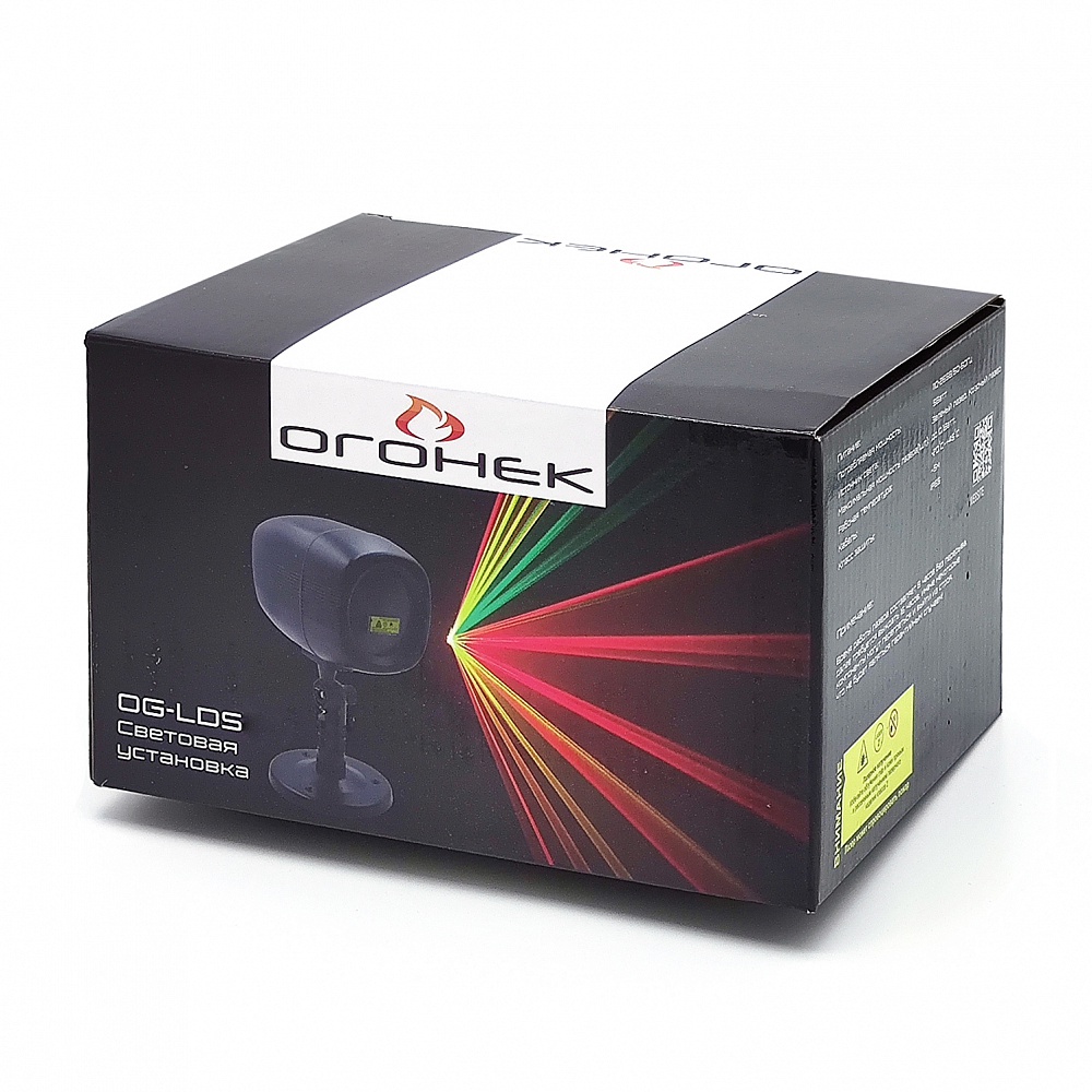 Световая установка Огонек OG-LDS10 цвет корпуса черный