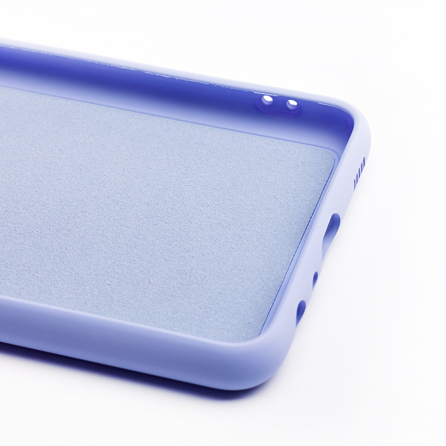 Чехол силиконовый гладкий Soft Touch Samsung A22 4G/ M22 RU/ M32, сиреневый