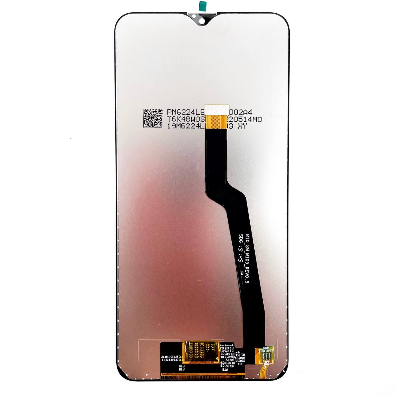 Дисплей Samsung A105F/ M105F DS GALAXY A10/ M10 в сборе с тачскрином БЕЗ РАМКИ, Черный (OR100%)