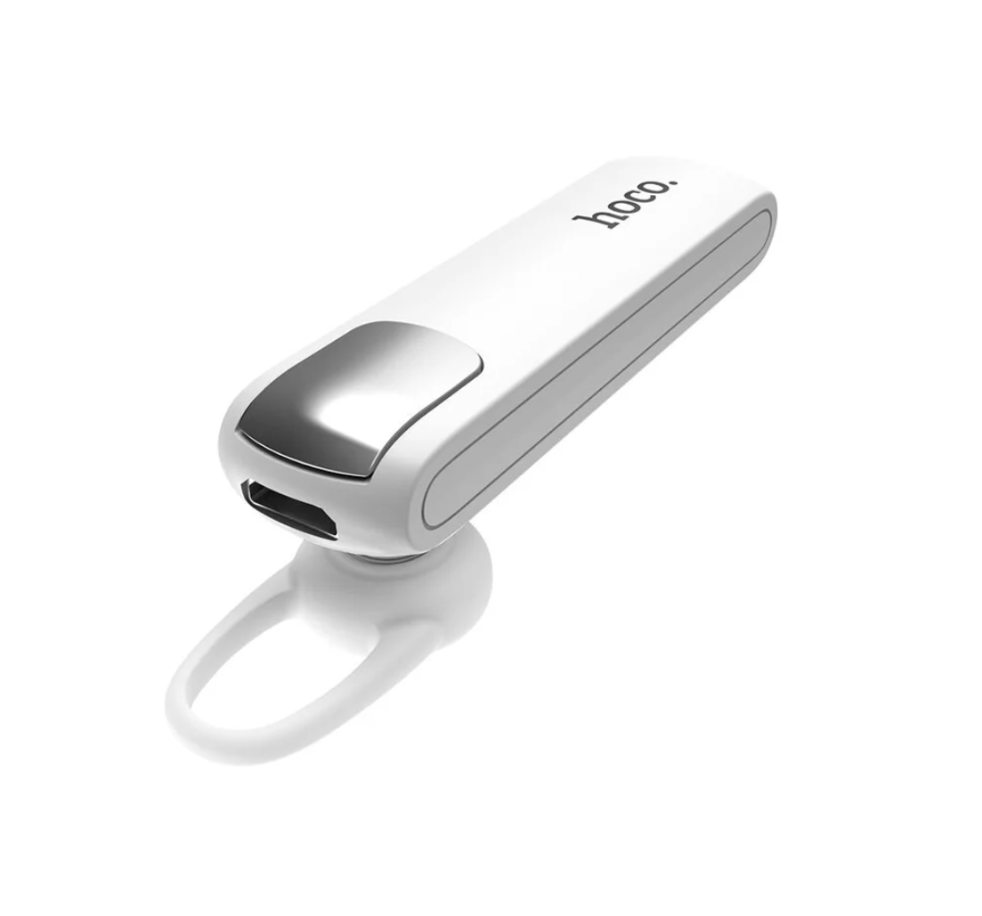 Bluetooth гарнитура HOCO E37 Gratified business, белая