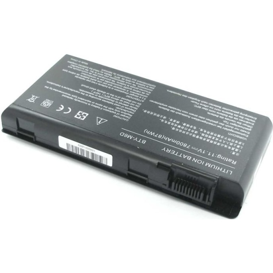 АКБ для ноутбука MSI GT60/GT70 (BTY-M6D) 7800mAh (OEM)