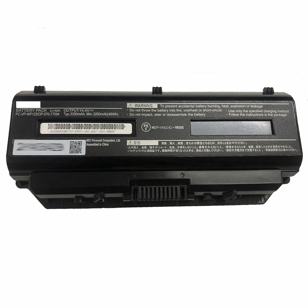 АКБ для ноутбука NEC PC-11750HS6R (PC-VP-WP125) 14.4V  2200mAh (OEM)