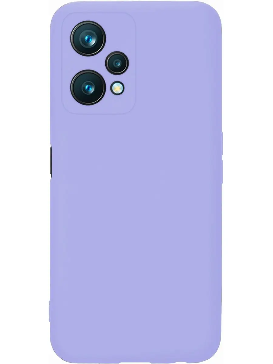 Чехол силиконовый гладкий Soft Touch Realme 9 5G/ 9 Pro, сиреневый