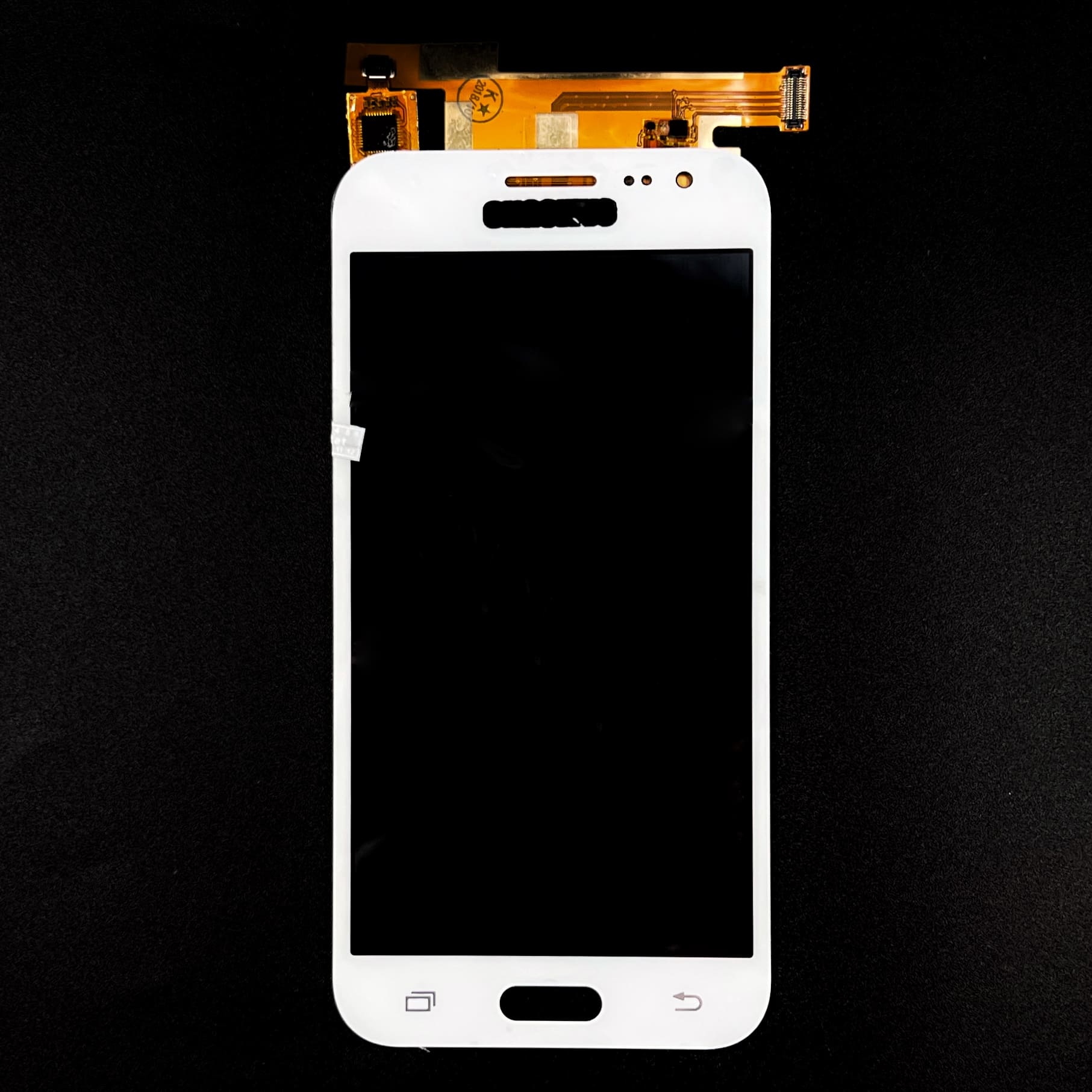 Дисплей Samsung J200H Galaxy J2 2015 в сборе с тачскрином, Белый (копия TFT яркость регулируется)