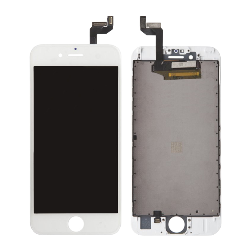 Дисплей iPhone 6S в сборе с тачскрином, Белый (LCD OR/ переклей)