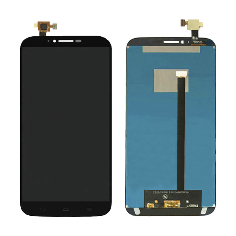 Дисплей Alcatel OT 8030Y/ 8030B (Hero 2) в сборе с тачскрином (Черный)