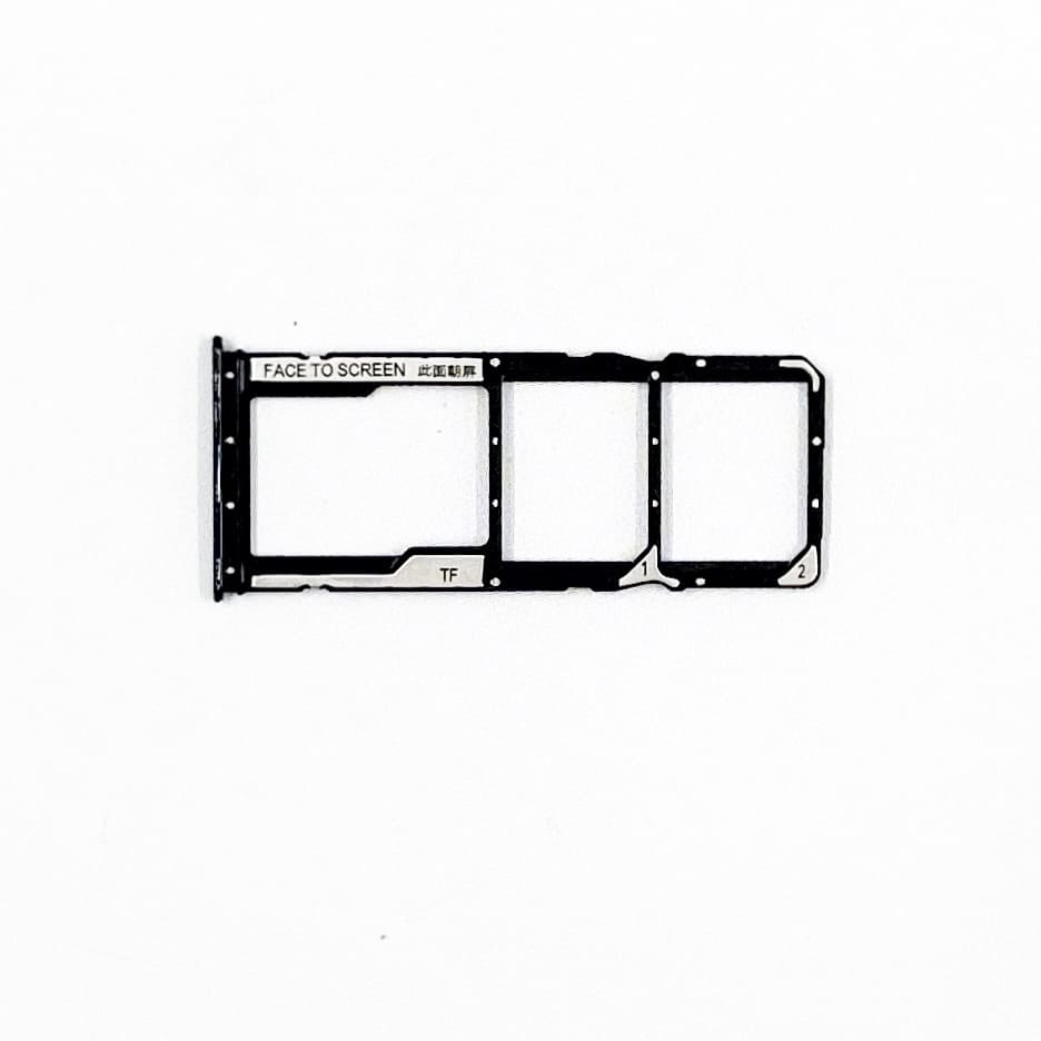 Держатель Sim Xiaomi Redmi Note 10S, черный