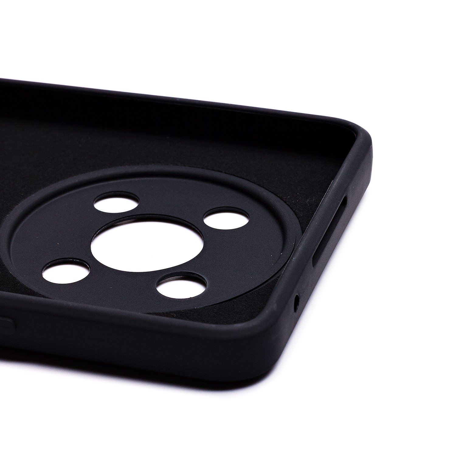 Чехол силиконовый гладкий Soft Touch Huawei Honor X9 4G, черный