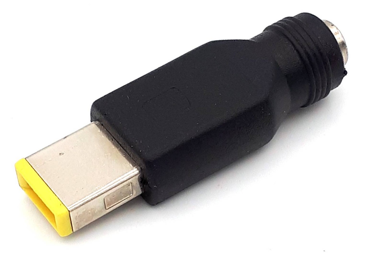 Переходник 5,5*2,5мм --> прямоугольный Lenovo