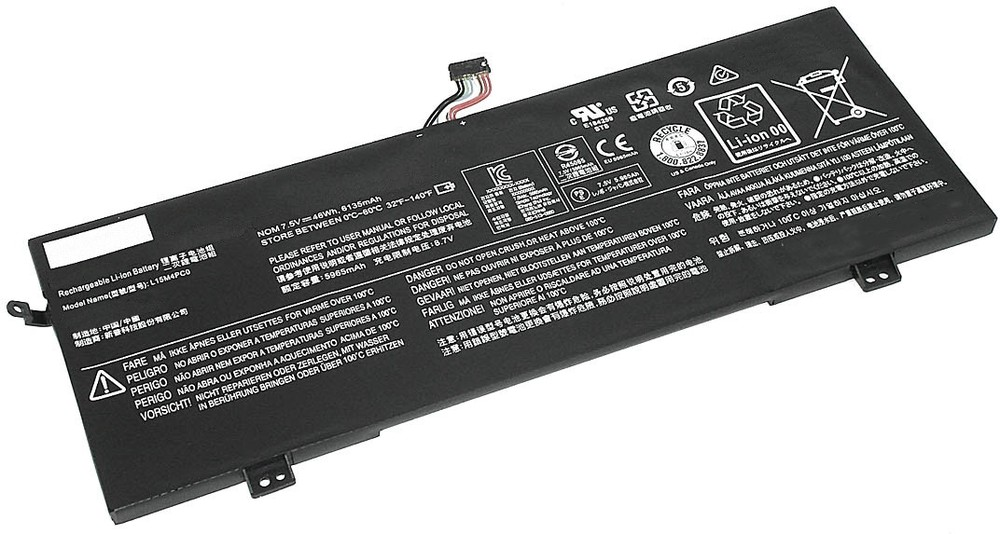 АКБ L15M4PC0 для ноутбука Lenovo 710S-13ISK 7.5V 6135mAh (Org)