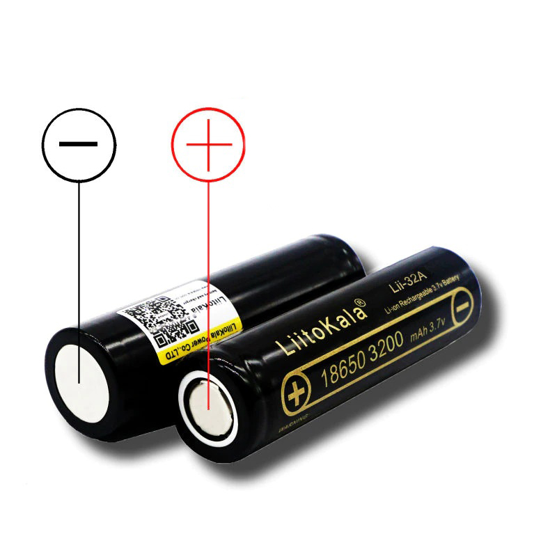 Аккумулятор 18650 LIITOKALA (3200mA, 3,7В) (УПАКОВКА 2ШТ)