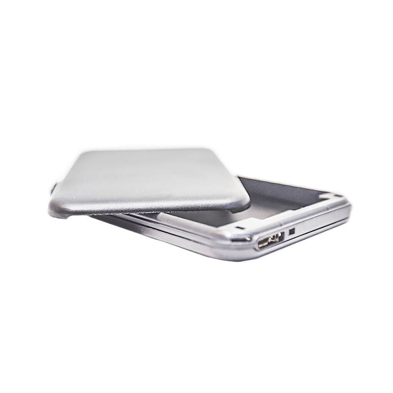 Кейс для жесткого диска 2.5'' HDD003 металлический (серебро)