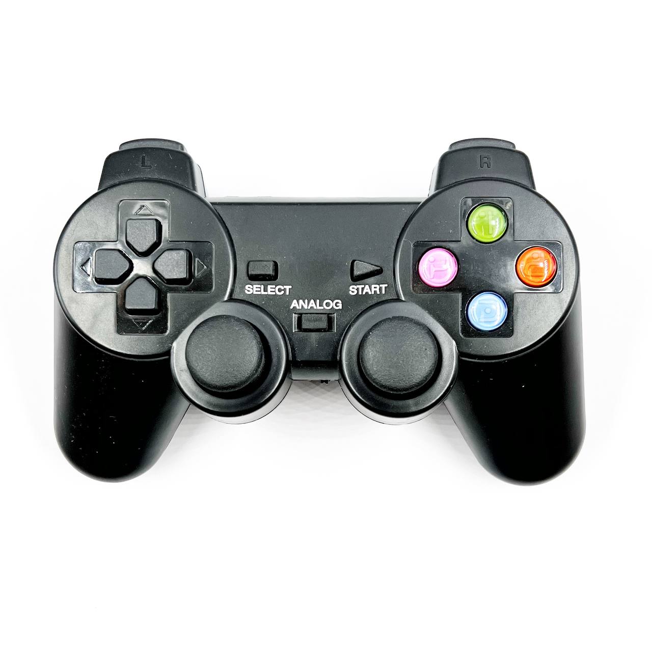 Геймпад игровой беспроводной 706 (3 в 1) 17 кнопок цвет черный