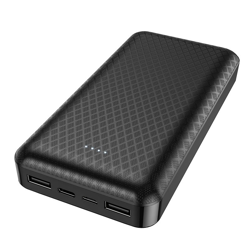 Внешний аккумулятор Power Bank 20000 mAh BOROFONE BJ3A Minimalist, черный