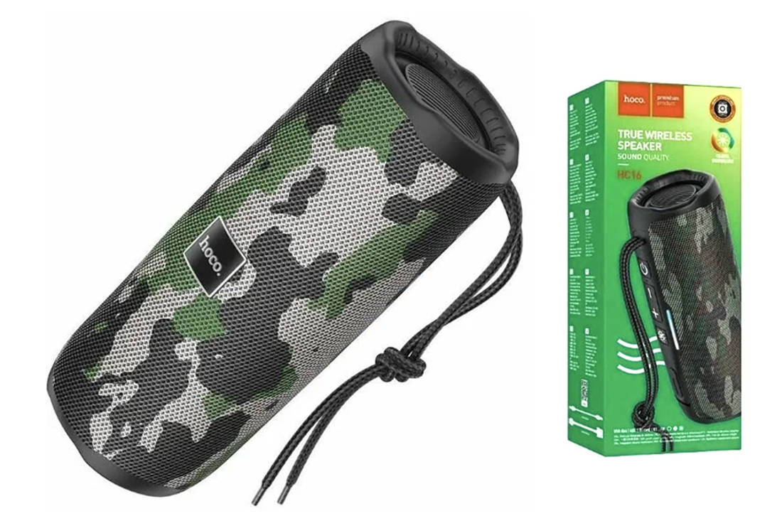 Колонка портативная HOCO HC16 Vocal sports Bluetooth speaker, камуфляж