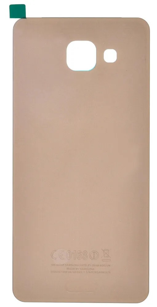 Задняя крышка для Samsung A5 2016 SM-A510, золото